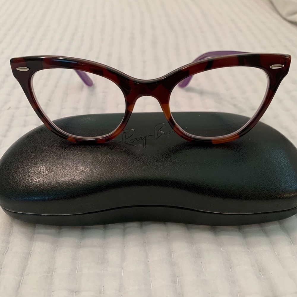 Ray-Ban Cateye Glasses 😍 tortoise and purple